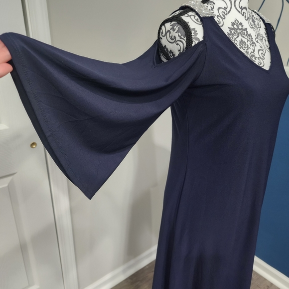 NWOT MSK Cold Shoulder Cocktail Dress - Picture 3 of 14